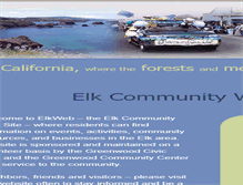 Tablet Screenshot of elkweb.org